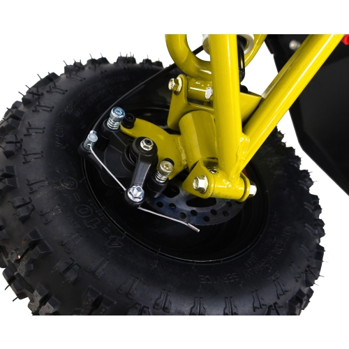 Quad Highper na akumulator 35km/h Silnik bezszczotkowy 1000W Koła pompowane Regulacja ATV-11E